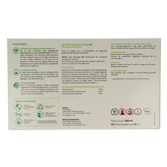 Arkofluids Detox lever bio 10 Ampullen