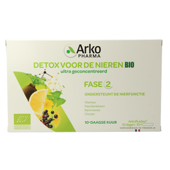 Arkofluids Detox nieren bio 10 Ampullen