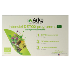 Arkofluids Bio detox 30 dagen kuur 30 Ampullen