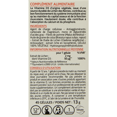 Arkocaps Vitamine D3 2000IE vegan 45.00 Capsules