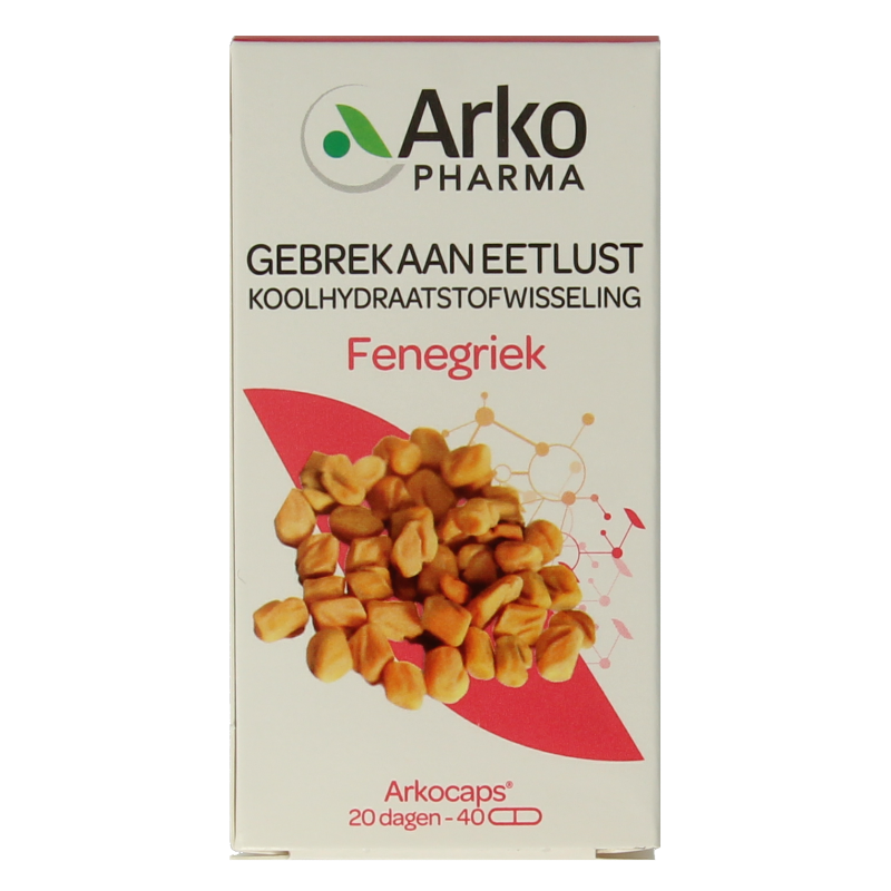 Arkocaps Fenegriek 40 Capsules