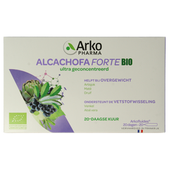 Arkofluids Alcachofa forte bio 20 Ampullen