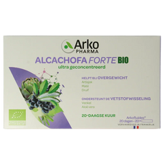 Arkofluids Alcachofa forte bio 20 Ampullen