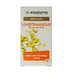 Arkocaps Levertraanolie 60.00 Capsules