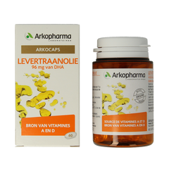 Arkocaps Levertraanolie 60 Capsules
