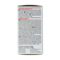Arkocaps Reishi shiitake maitake bio 40 Capsules