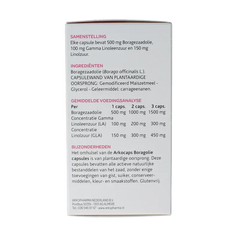 Arkocaps Borage olie 180 Capsules