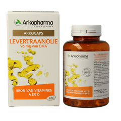 Arkocaps Levertraanolie 220 Capsules