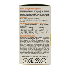 Arkocaps Levertraanolie 220.00 Capsules