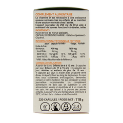 Arkocaps Levertraanolie 220 Capsules