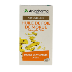 Arkocaps Levertraanolie 220.00 Capsules