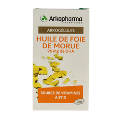 Arkocaps Levertraanolie 220 Capsules