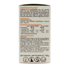 Arkocaps Levertraanolie 220.00 Capsules