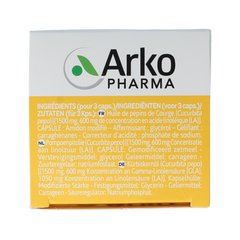 Arkocaps Pompoenpitolie 180 Capsules