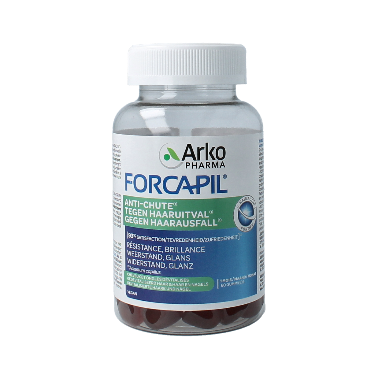 Forcapil Tegen haaruitval 60.00 Gummies