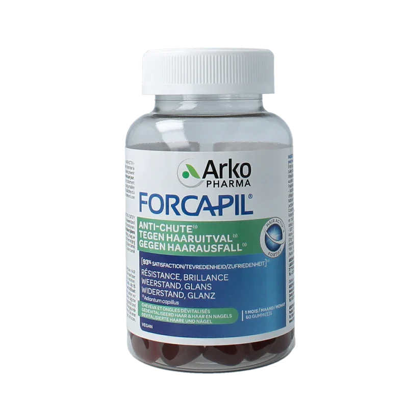Forcapil Tegen haaruitval 60 Gummies