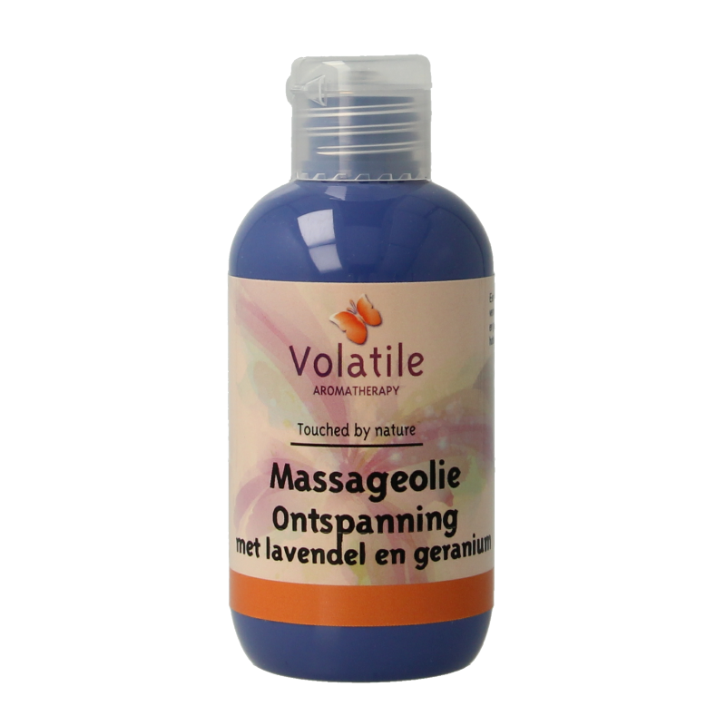 Volatile Massageolie ontspanning lavendel geranium 100.00 Milliliter