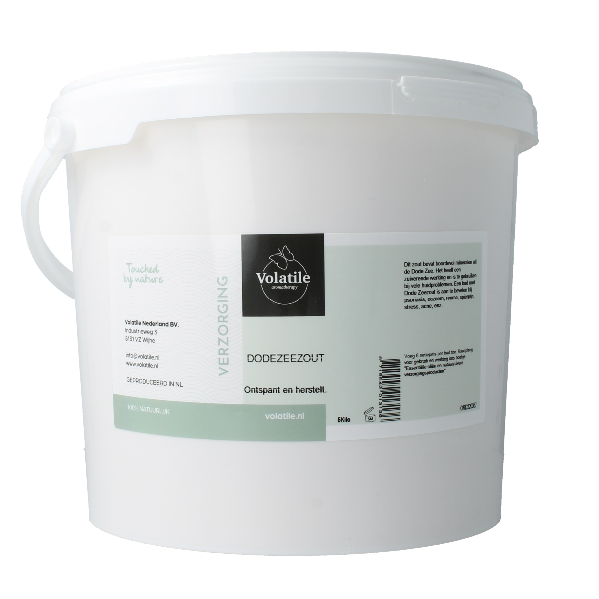 Volatile Dode zeezout 5.00 Kilogram
