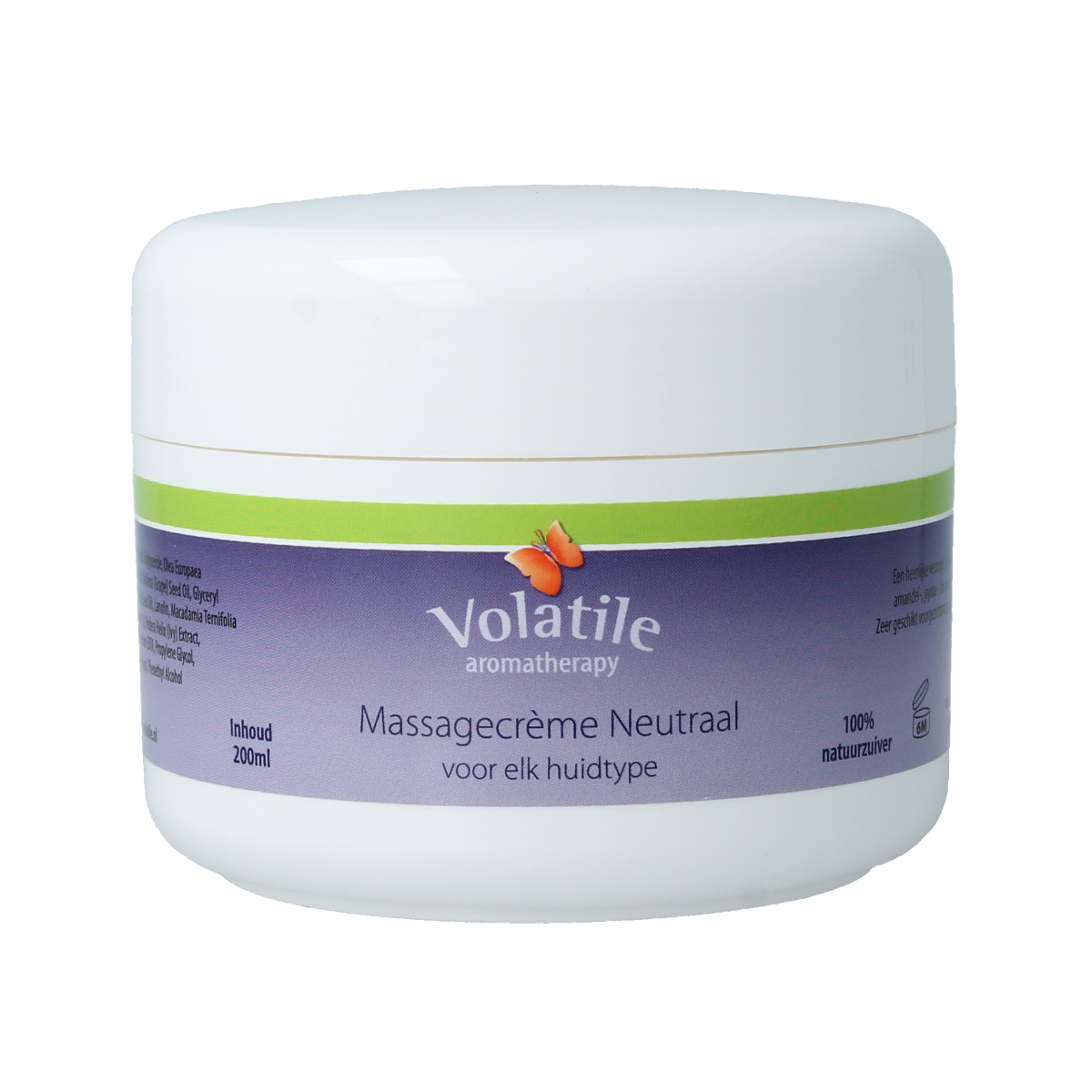 Volatile Massagecreme neutraal 200.00 Milliliter