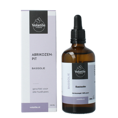 Volatile Abrikozenpit basisolie glazen fles 100 Milliliter