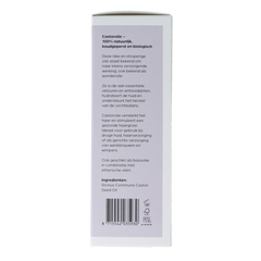 Volatile Castor koudgeperst basisolie bio glazen fles 100.00 Milliliter