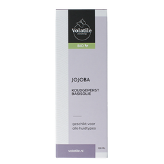 Volatile Jojoba koudgeperst basisolie bio glazen fles 100 Milliliter
