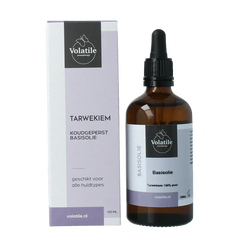 Volatile Tarwekiem koudgeperst basisolie glazen fles 100 Milliliter