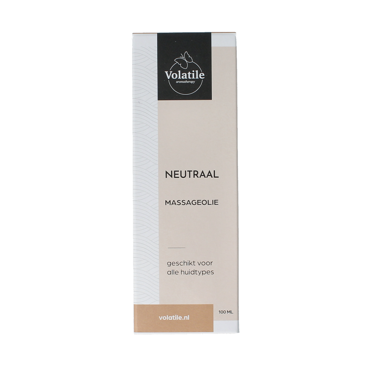 Volatile Massageolie neutral glas met pomp 100.00 Milliliter