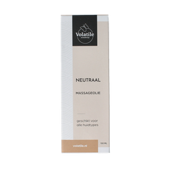Volatile Massageolie neutral glas met pomp 100 Milliliter