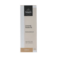 Volatile Massageolie zonnewarmte glas met pomp 100.00 Milliliter