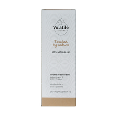 Volatile Massageolie belaste spieren glas met pomp 100.00 Milliliter