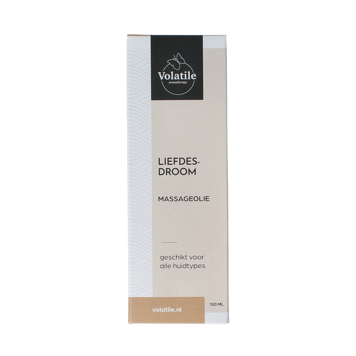 Volatile Massageolie liefdesdroom glas met pomp 100.00 Milliliter