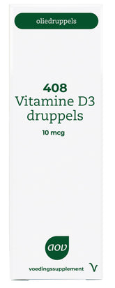 AOV 408 Vitamine D3 druppels 10mcg 25 Milliliter
