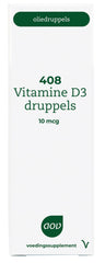AOV 408 Vitamine D3 druppels 10mcg 25.00 Milliliter