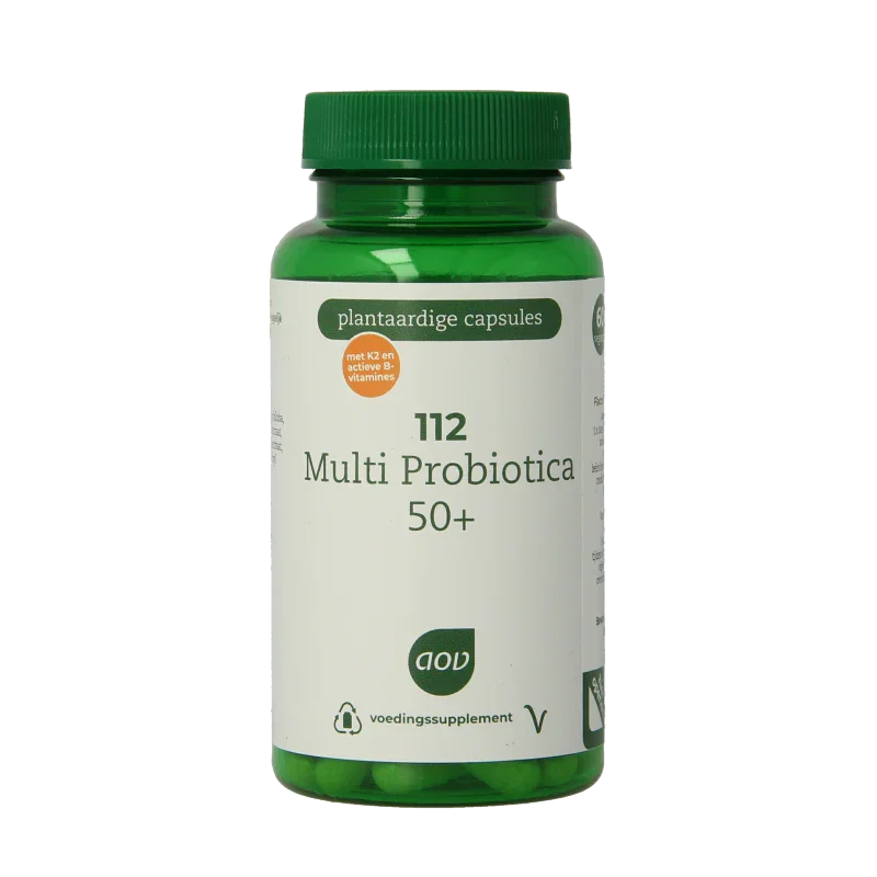 AOV 112 Multi probiotica 50+ 60 Vegetarische capsules