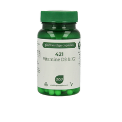 AOV 421 Vitamine D3 & K2 60 Vegetarische capsules