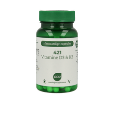 AOV 421 Vitamine D3 & K2 60.00 Vegetarische capsules