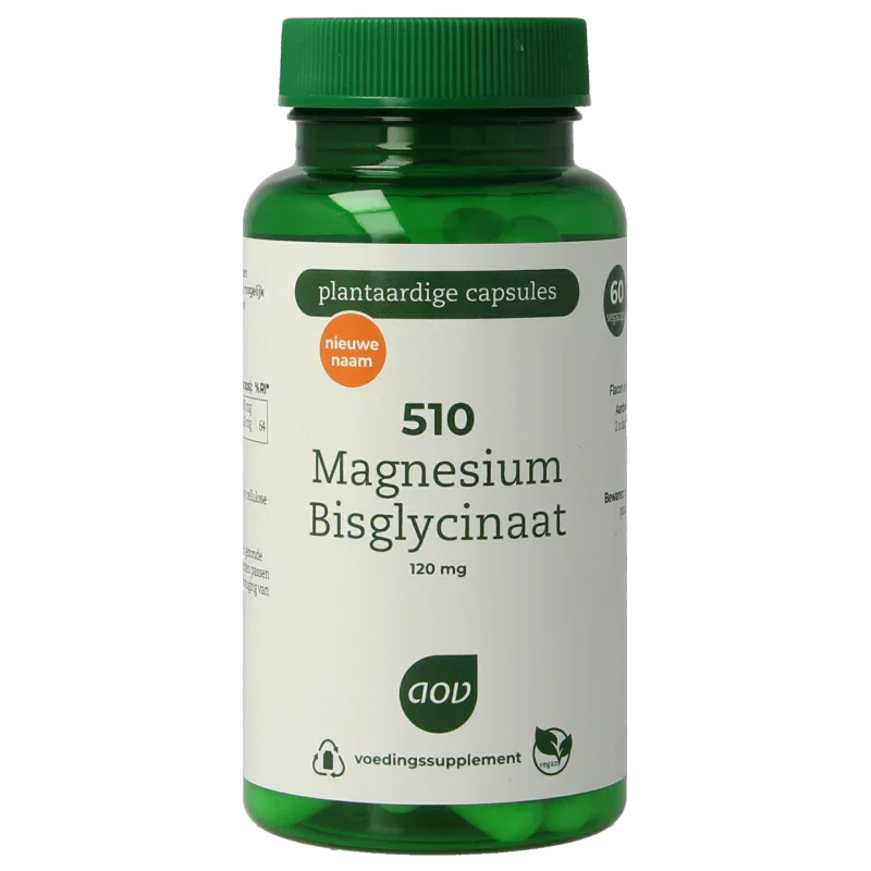 AOV 510 Magnesium bisglycinaat 60 Vegetarische capsules