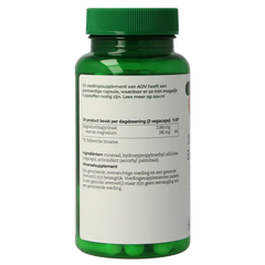 AOV 510 Magnesium bisglycinaat 60 Vegetarische capsules