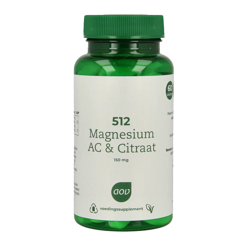 AOV 512 Magnesium AC & citraat 150mg 60 Tabletten
