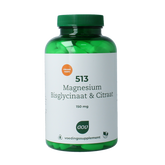 AOV 513 Magnesium bisglycinaat & citraat 150mg 180 Tabletten
