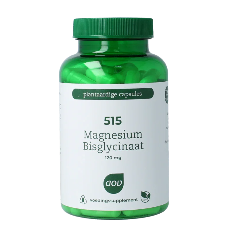 AOV 515 Magnesium bisglycinaat 120 Vegetarische capsules