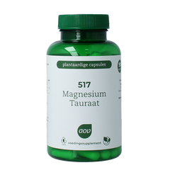 AOV 517 Magnesium tauraat 90.00 Vegetarische capsules