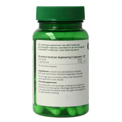AOV 531 Zink citraat 15mg 60 Vegetarische capsules