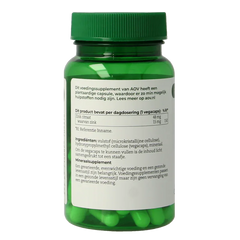 AOV 531 Zink citraat 15mg 60 Vegetarische capsules