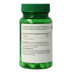 AOV 531 Zink citraat 15mg 60.00 Vegetarische capsules
