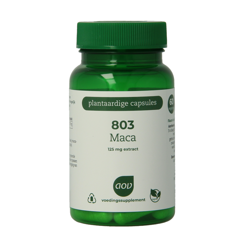 AOV 803 Maca 60 Vegetarische capsules