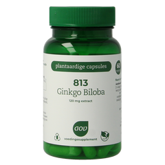 AOV 813 Ginkgo biloba extract 60.00 Vegetarische capsules