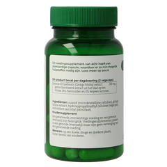 AOV 813 Ginkgo biloba extract 60 Vegetarische capsules