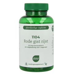 AOV 1104 Rode gist rijst extra 90 Vegetarische capsules